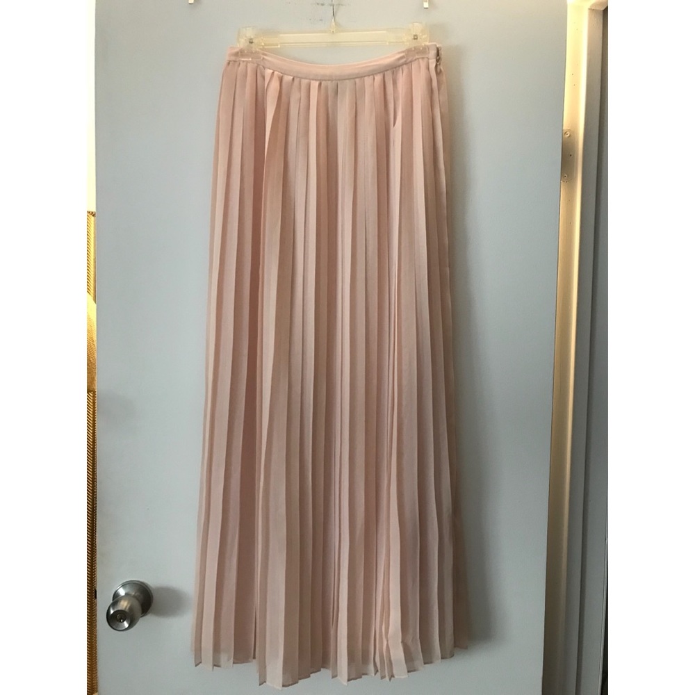 Sparkle and Fade pleated maxi skirt